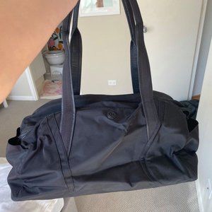 Black Lululemon Gym Bag